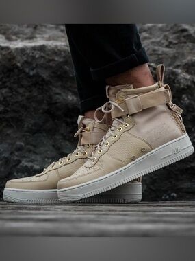 Nike SF Air Force 1 Mid Mushroom Urban Utility sneaker 9
